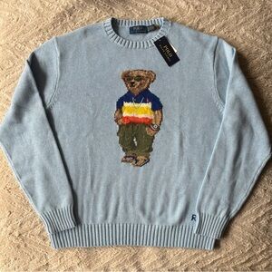 NWT Polo Ralph Lauren Bear Sweater Jumper XL